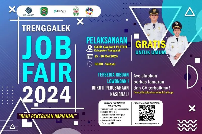 Bursa Kerja Pemkab Trenggalek Bakal Diikuti 50 Perusahaan