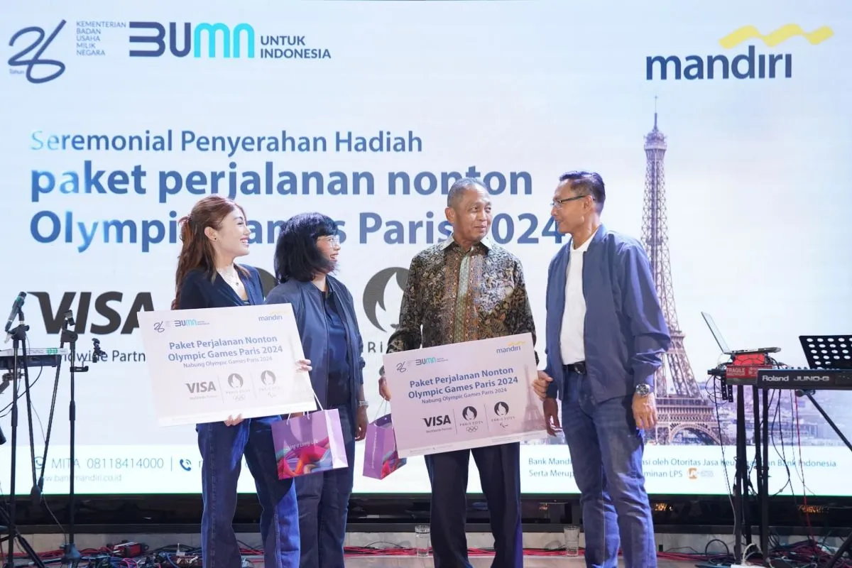 Dengan Program Reward, Bank Mandiri Ajak Nasabah Lihat Olimpiade Paris