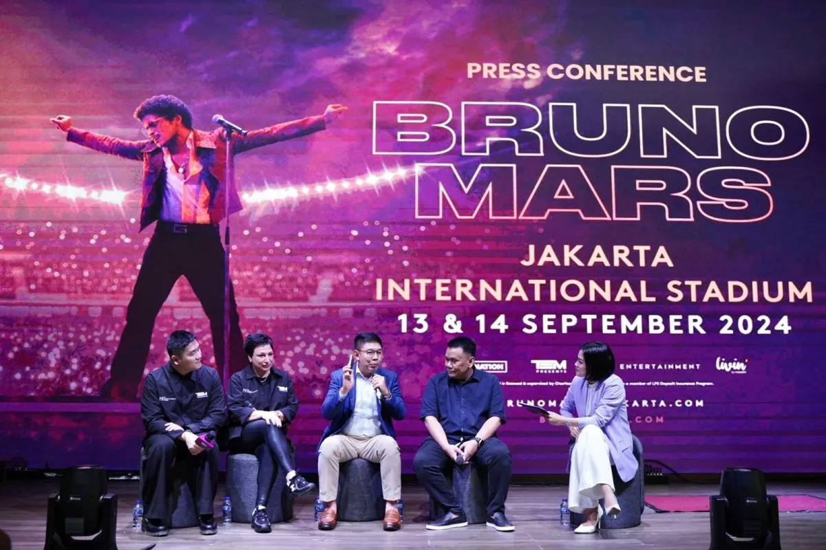 Bank Mandiri Optimis Livin Bakal Terdongkrak dengan Jual Tiket Konser Bruno Mars