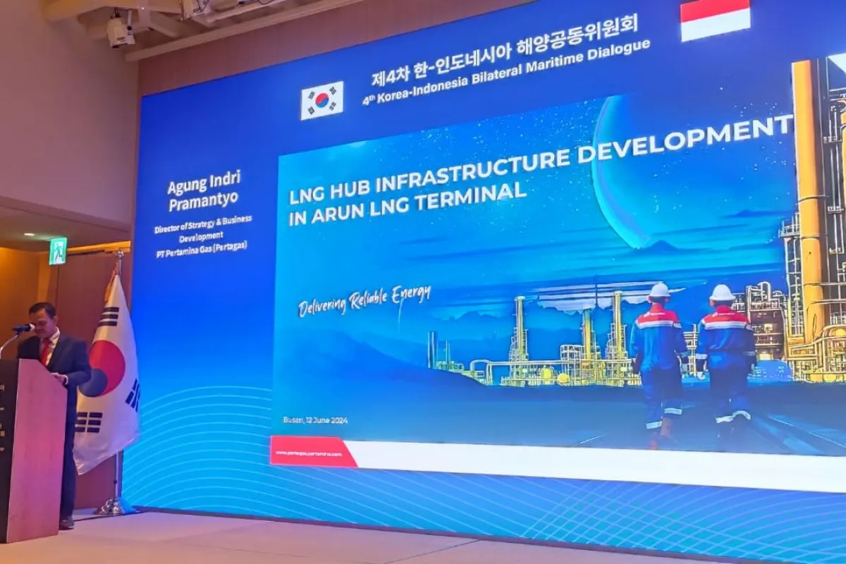 Pertagas Jajaki Kerjasama LNG Hub Terminal Arun dengan Korsel