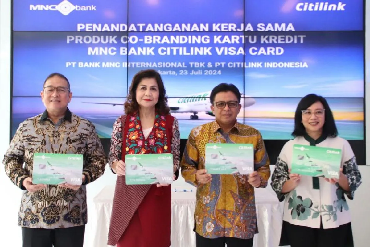 MNC Bank-Citilink Kerja Sama Program Kartu Kredit