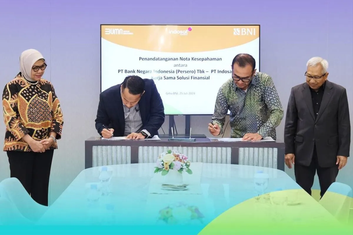 Kolaborasi, BNI Sediakan Solusi Finansial Bagi Karyawan Indosat