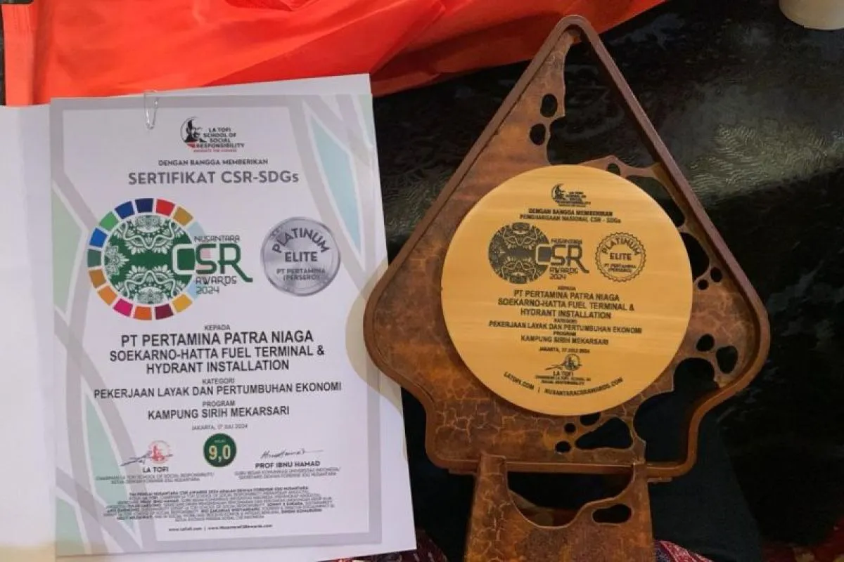 Pertamina Patra Niaga SHAFTHI Raih Nusantara CSR Awards
