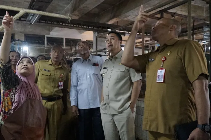 Pemkot Malang Minta Masukan Pedagang Sebel Rehab Pasar Besar