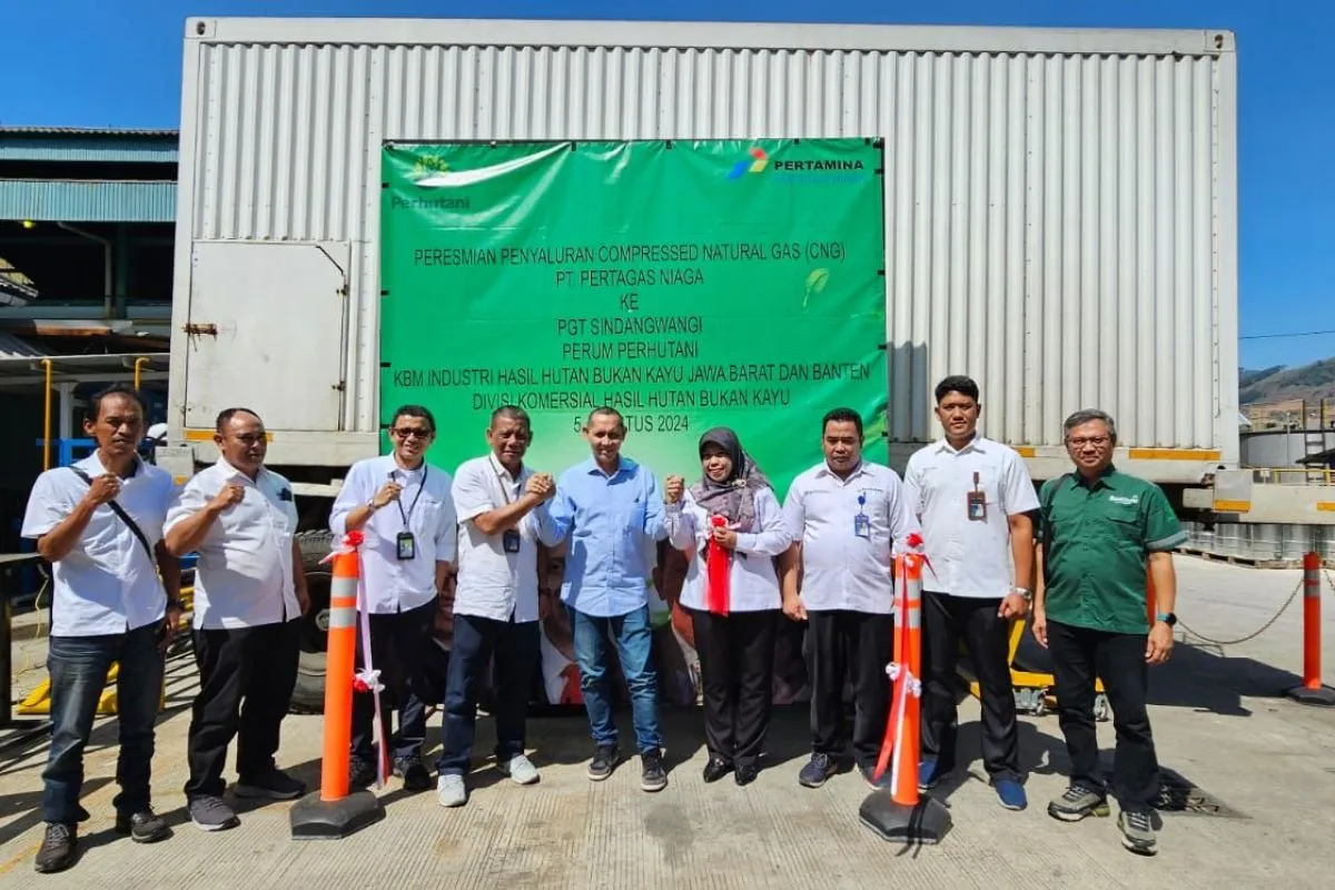 Pertagas Pasok CNG Untuk Perum Perhutani