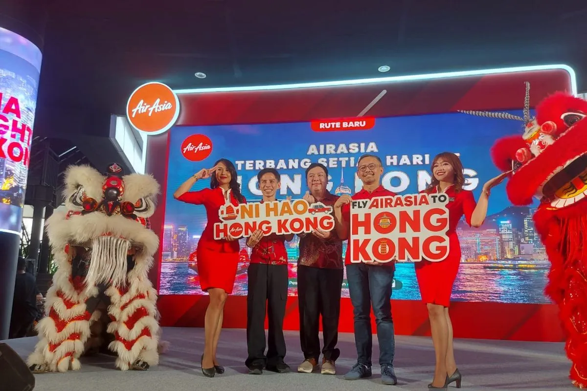 AirAsia Buka Penerbangan Tujuan Hongkong dari Jakarta dan Bali Tiap Hari