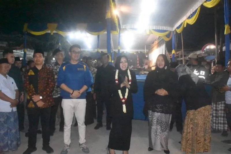 Bupati Ikfina Resmikan Jalan Penghubung Antar Kecamatan di Mojokerto