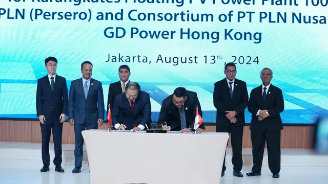 PLN Bangun PLTS Terapung Karangkates Berkapasitas 129 MWp