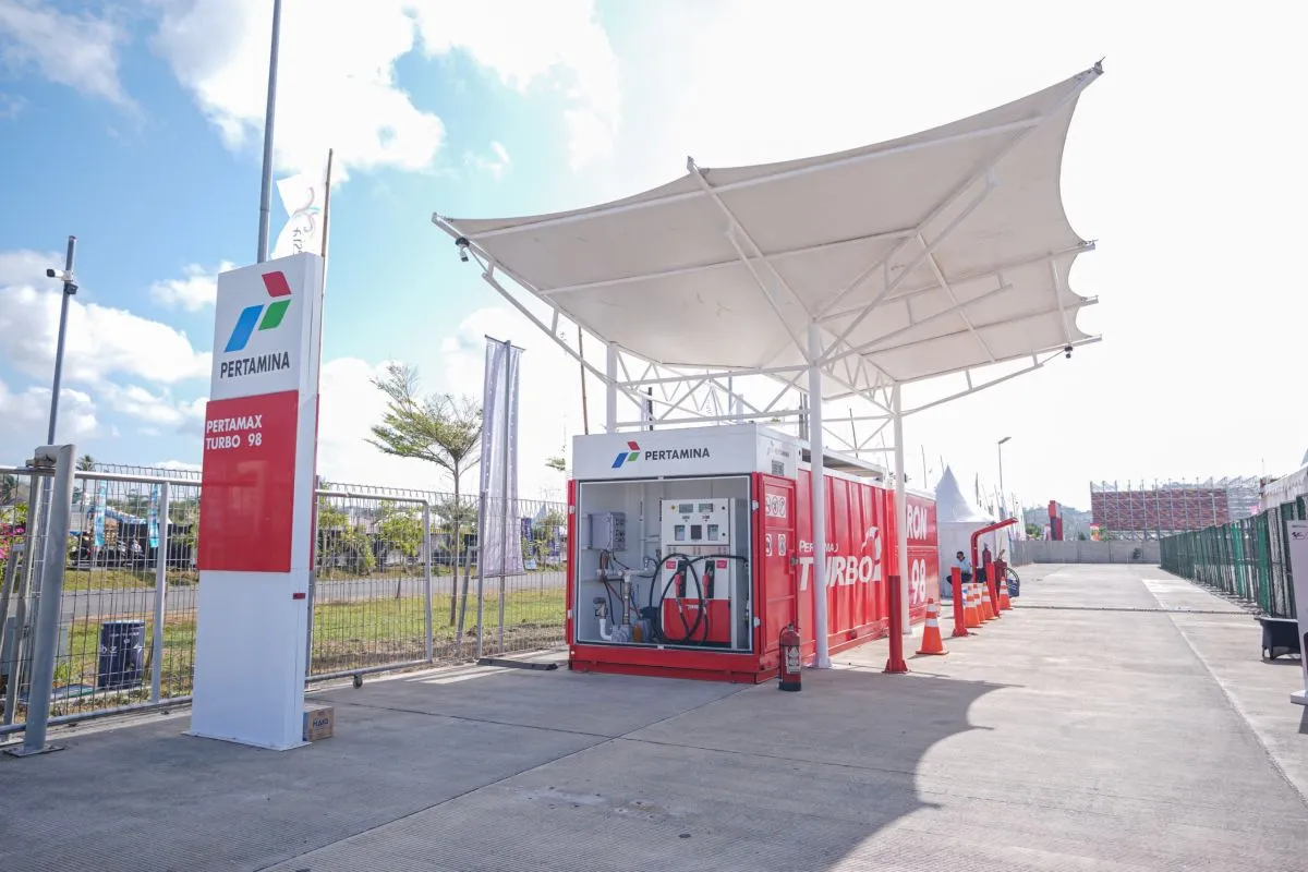 Pertamax Turbo Ada di SPBU Modular Kawasan Mandalika Lombok