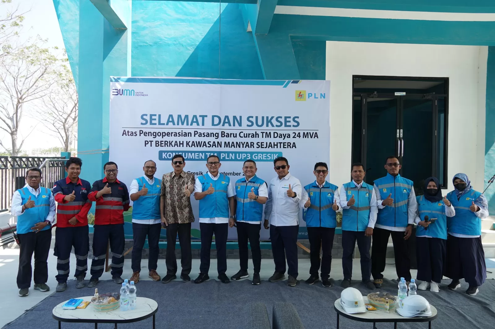 PLN Operasikan Pasang Baru Curah TM PT BKMS JIIPE