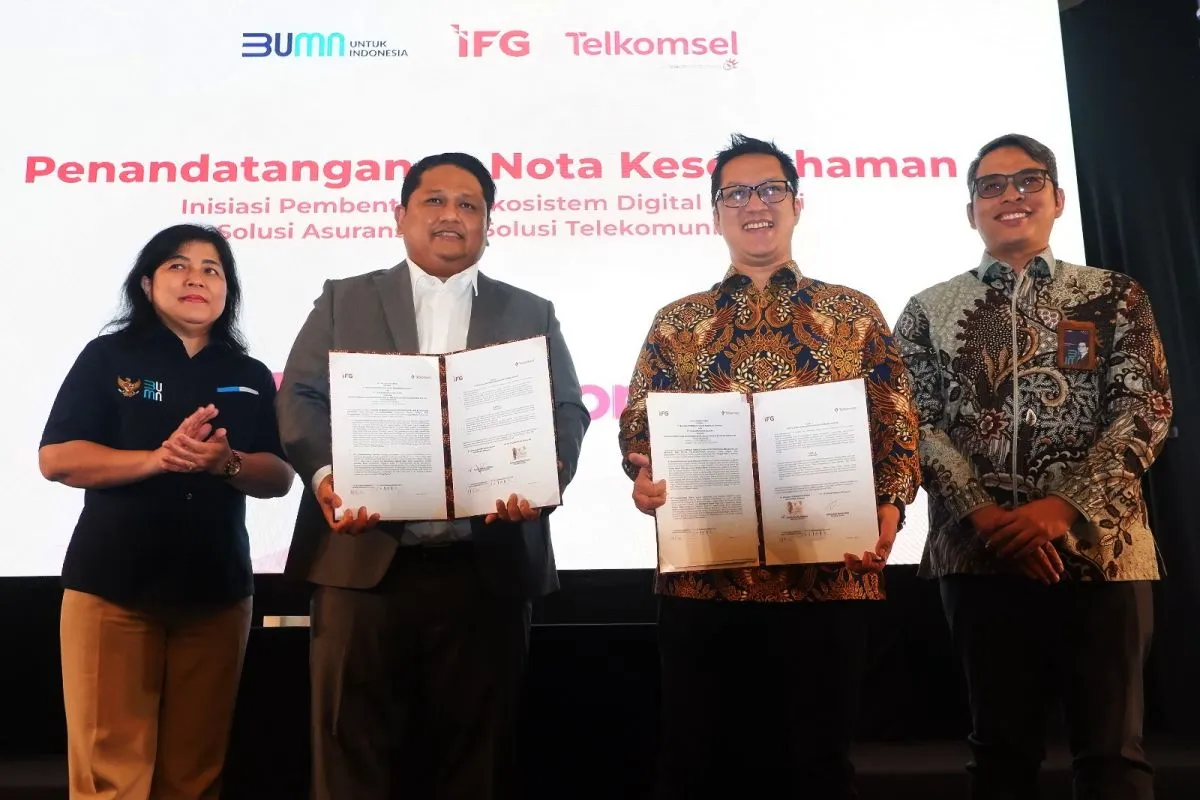 Telkomsel-IFG-Jasindo Perluas Inklusi Digital Layanan Keuangan