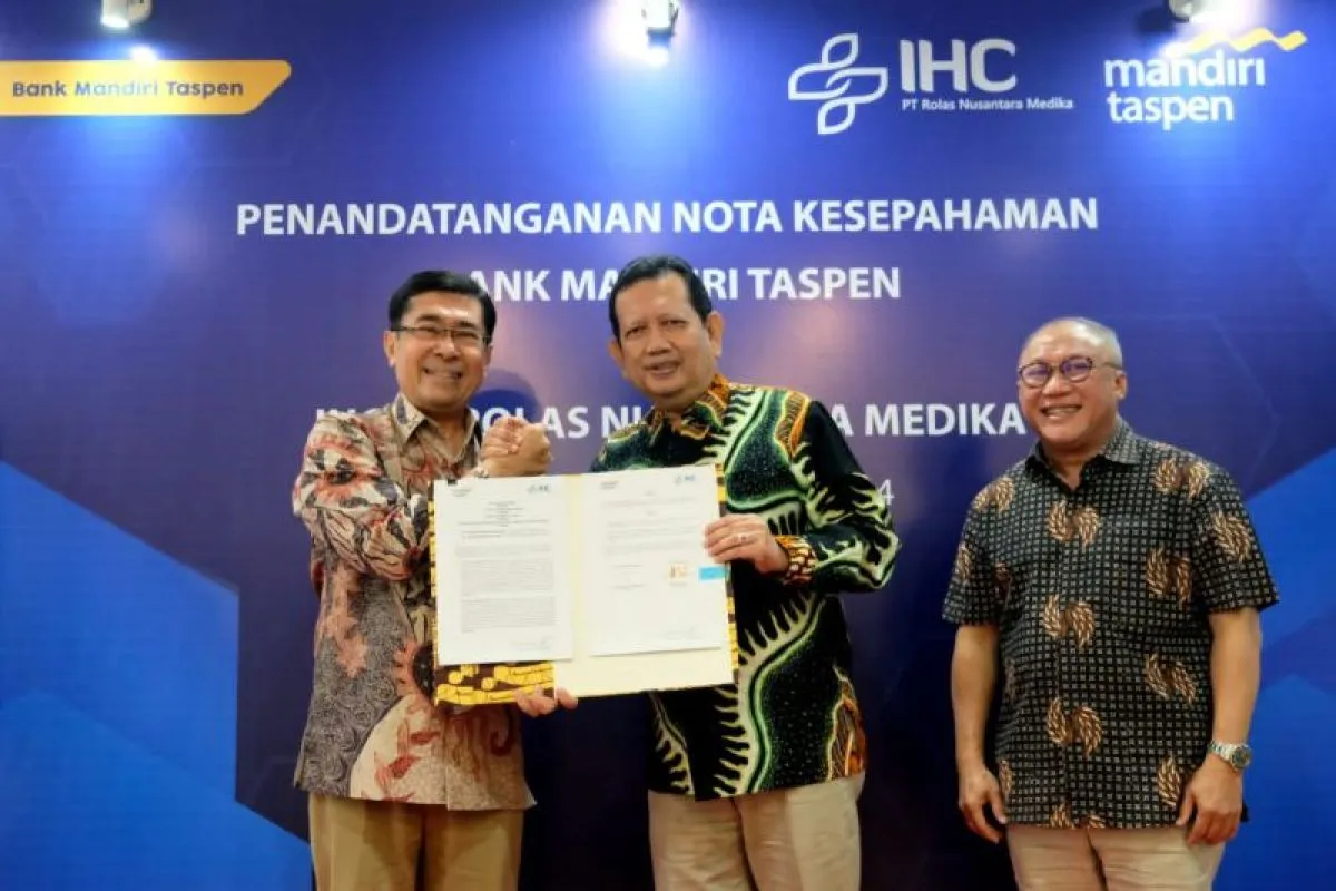 Mandiri Taspen Gandeng Rolas Nusantara Medika Layani Kesehatan Nasabah