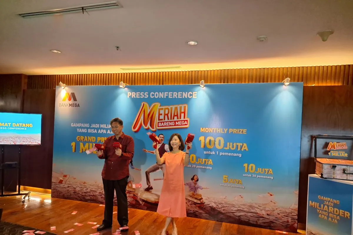 Bank Mega Bidik Himpun DPK Rp800 Miliar di Meriah Bareng Mega