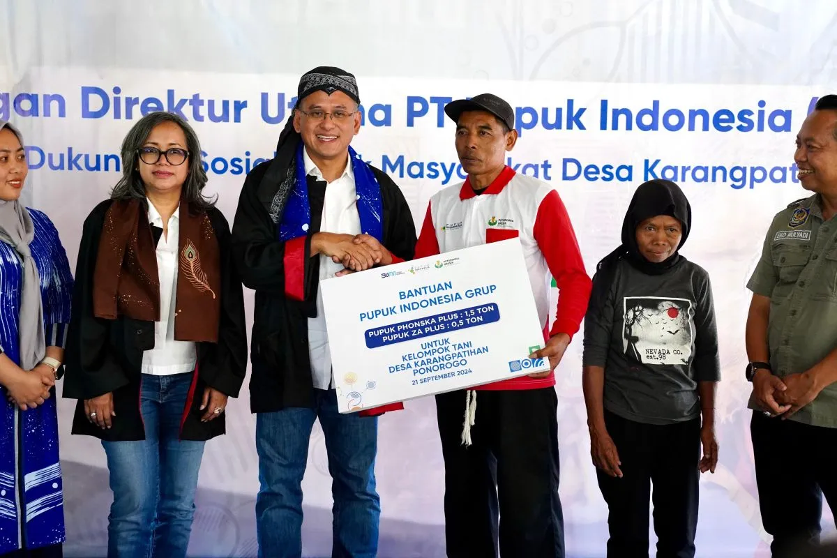 Pupuk Indonesia Dukung Pemberdayaan Warga di Ponorogo