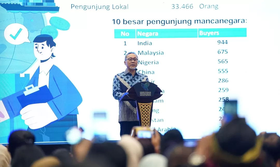 Trade Expo Indonesia Catat Transaksi Tembus USD 22,73 Miliar