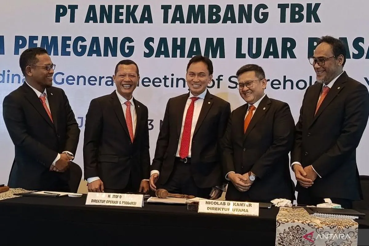 ANTAM : Pasokan Emas dari Freeport Turunkan Harga Jual