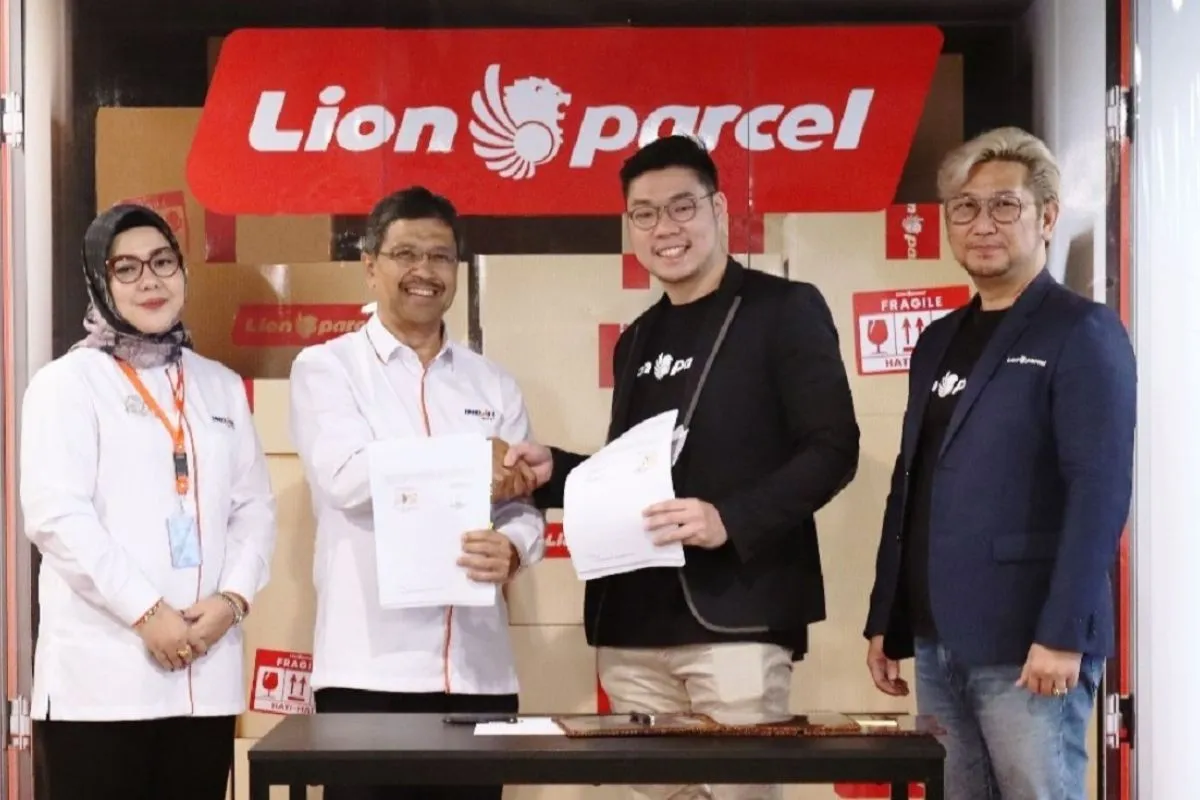 Kolaborasi Lion Parcel dan Indah Logistik Perkuat Infrastruktur Logistik