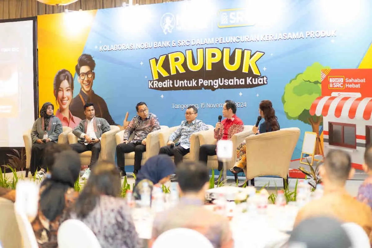 Bank NOBU dan SRCIS Luncurkan KRUPUK, Bantu Pemodalan UMKM