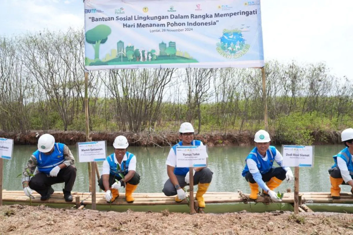 PLN EPI dan Perhutani Kembangkan Ekosistem Mangrove dan Hutan Biomassa