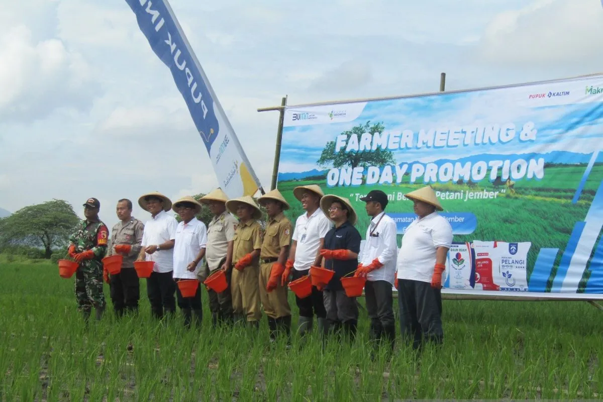 Pupuk Indonesia Siapkan 9,55 Juta Ton Pupuk Subsidi Untuk Dukung Swasembada Pangan