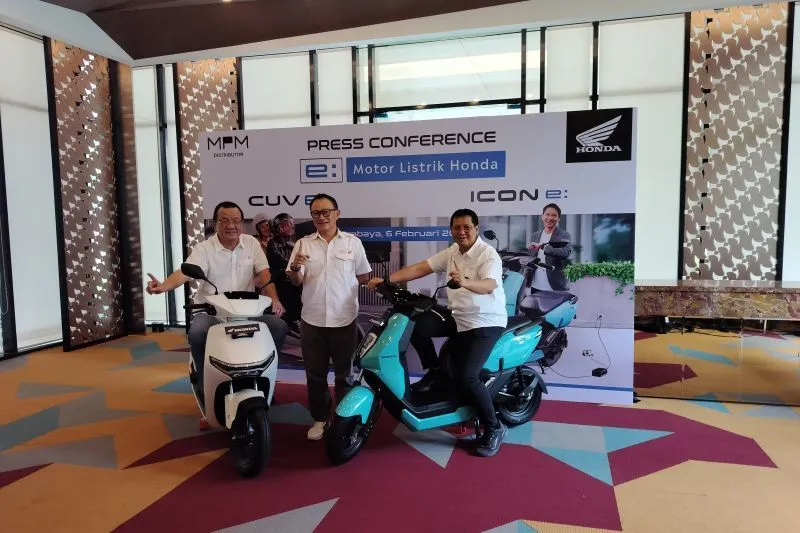 MPM Honda Luncurkan Dua Motor Listrik Terbaru, ICON e dan CUV e
