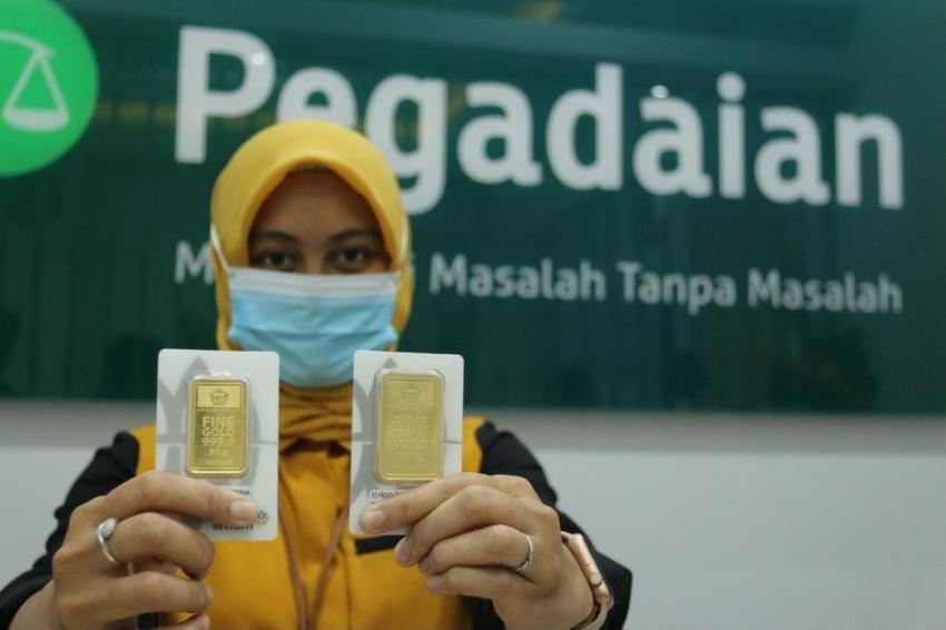 PT Pegadaian (Persero) terus mengembangkan diversifikasi bisnis melalui layanan Bank Emas