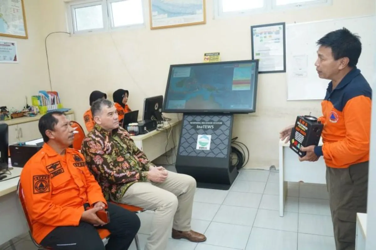 Kesiapan BPBD Trenggalek Diapresiasi Konjen Australia