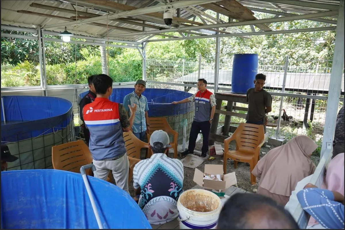 Dukung Swasembada Pangan, Kilang Pertamina Manfaatkan Teknologi Bioflok