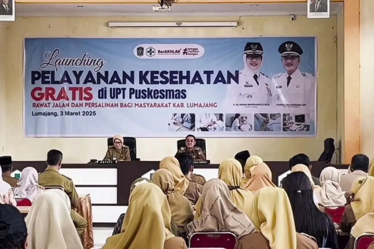Pemkab Lumajang Launching Layanan Kesehatan dan Persalinan Gratis