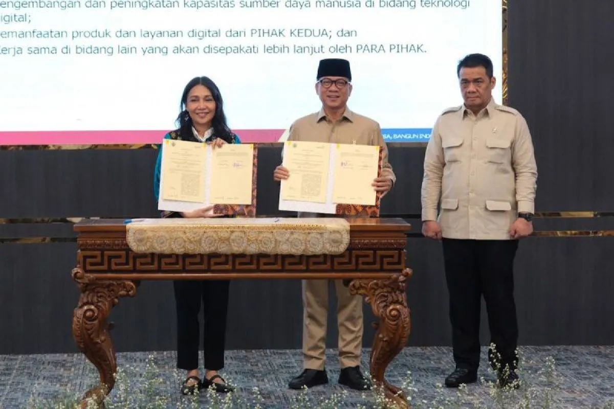 Sinergi Kemendes dan Peruri Perkuat Digitalisasi Desa