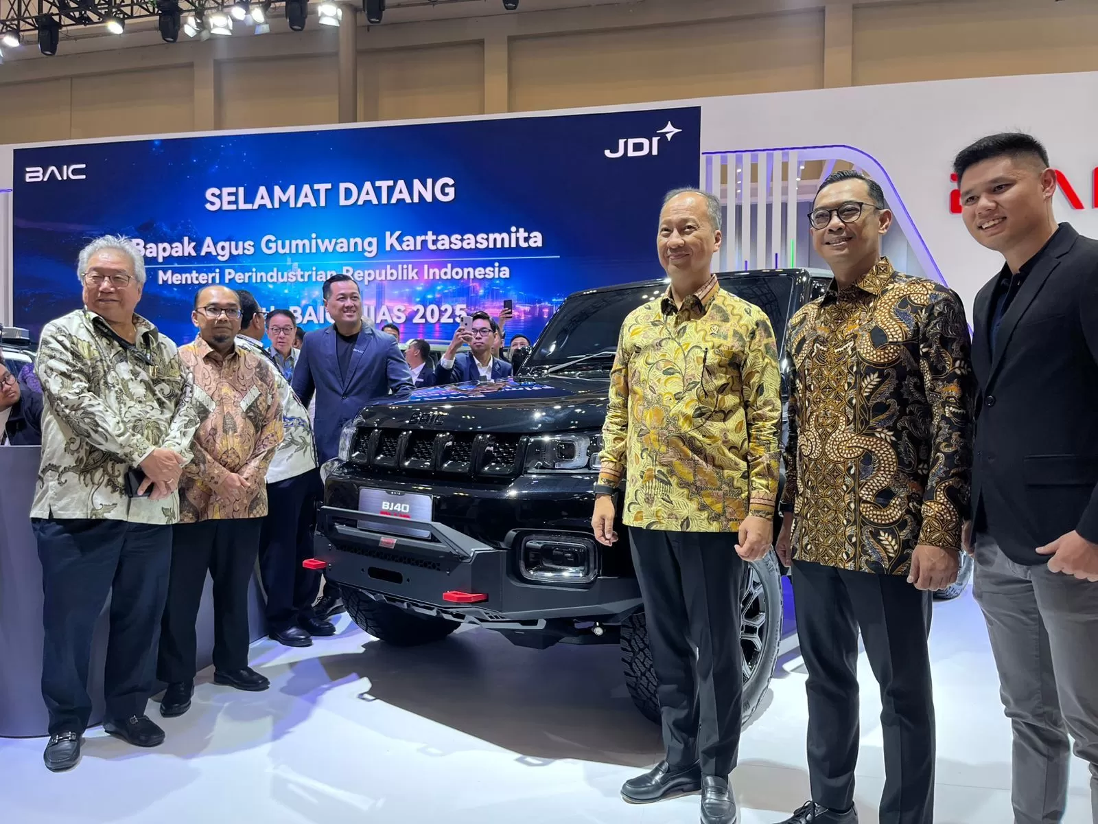 GIIAS 2025 Resmi Dibuka Menperin, Industri Otomotif Harap Bangkit dari Kelesuan