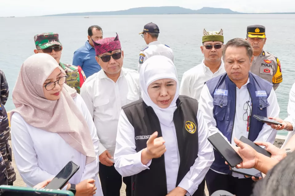 Urai Kemacetan Banyuwangi, Gubernur Khofifah Minta Tambahan Kapal di Ketapang