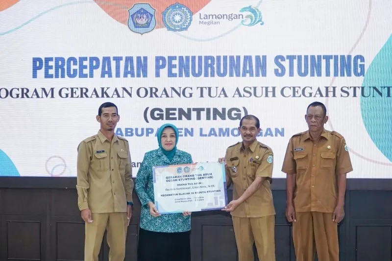 Pemkab Lamongan Salurkan Program Genting Untuk Cegah Stunting