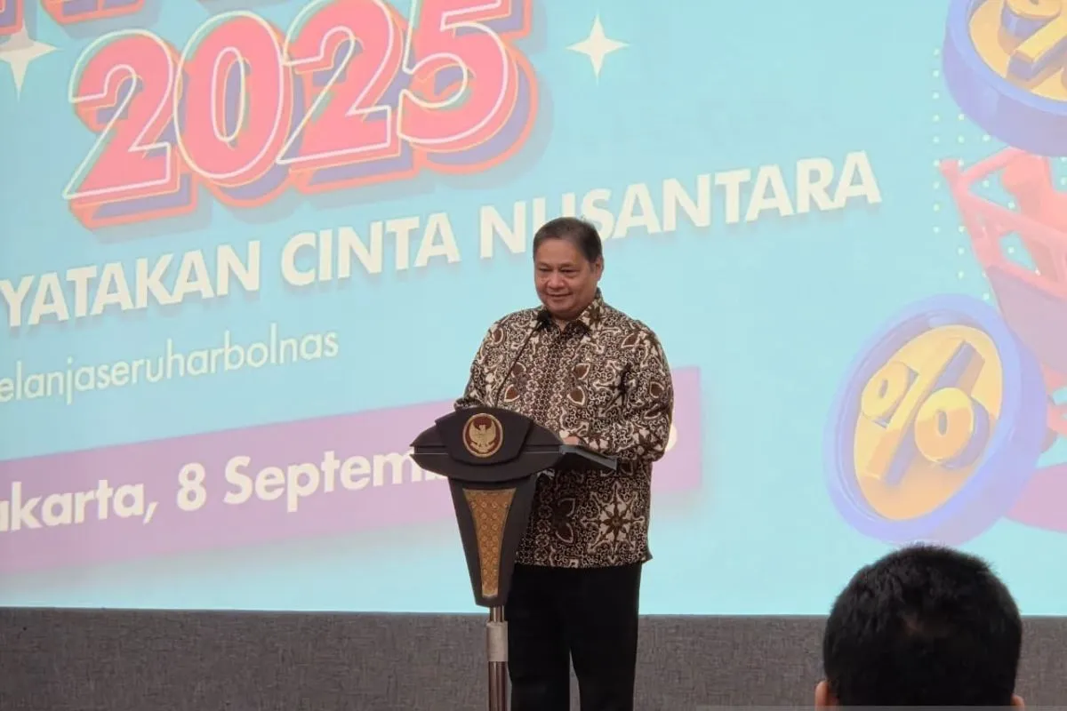 Menko Airlangga Targetkan Transaksi Harbolnas 2025 Capai Rp35 triliun