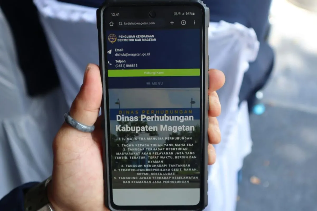 Dishub Magetan Luncurkan Layanan KIR Drive Thru