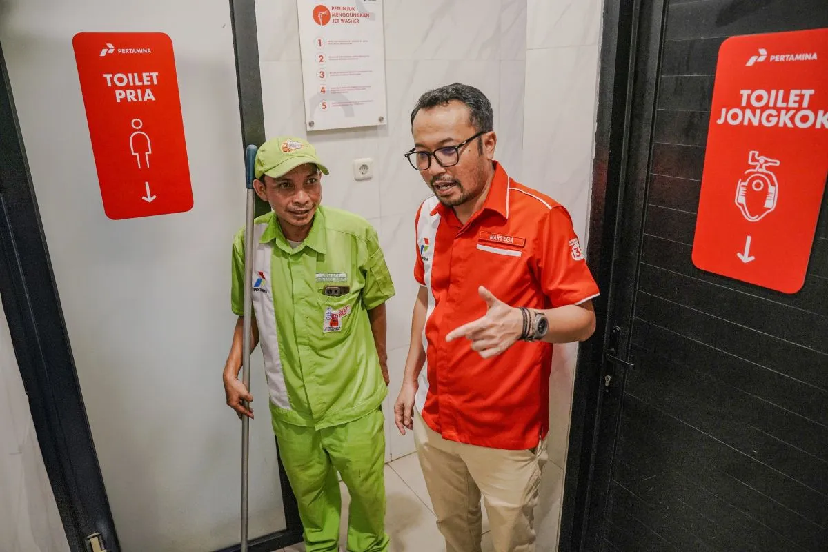 Bos Pertamina Niaga Pastikan Musala dan Toilet SPBU Selalu Bersih