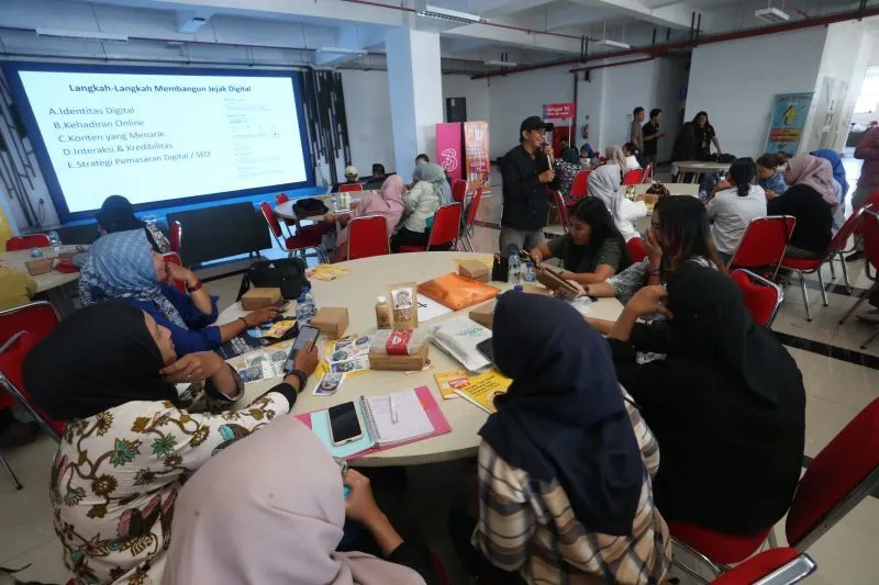 Indosat dan RLD Gelar Workshop Jejak Digital UMKM