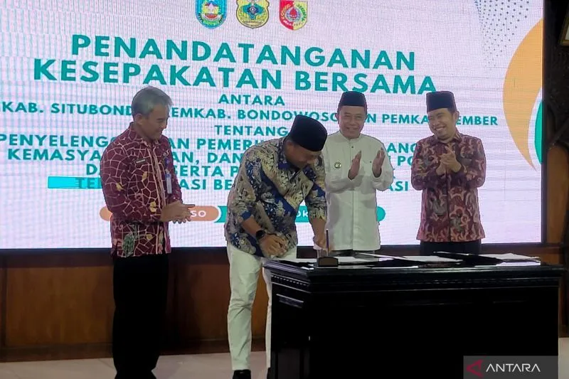 Tiga Kabupaten Tapal Kuda Jatim Kolaborasi Tingkatkan Pembangunan