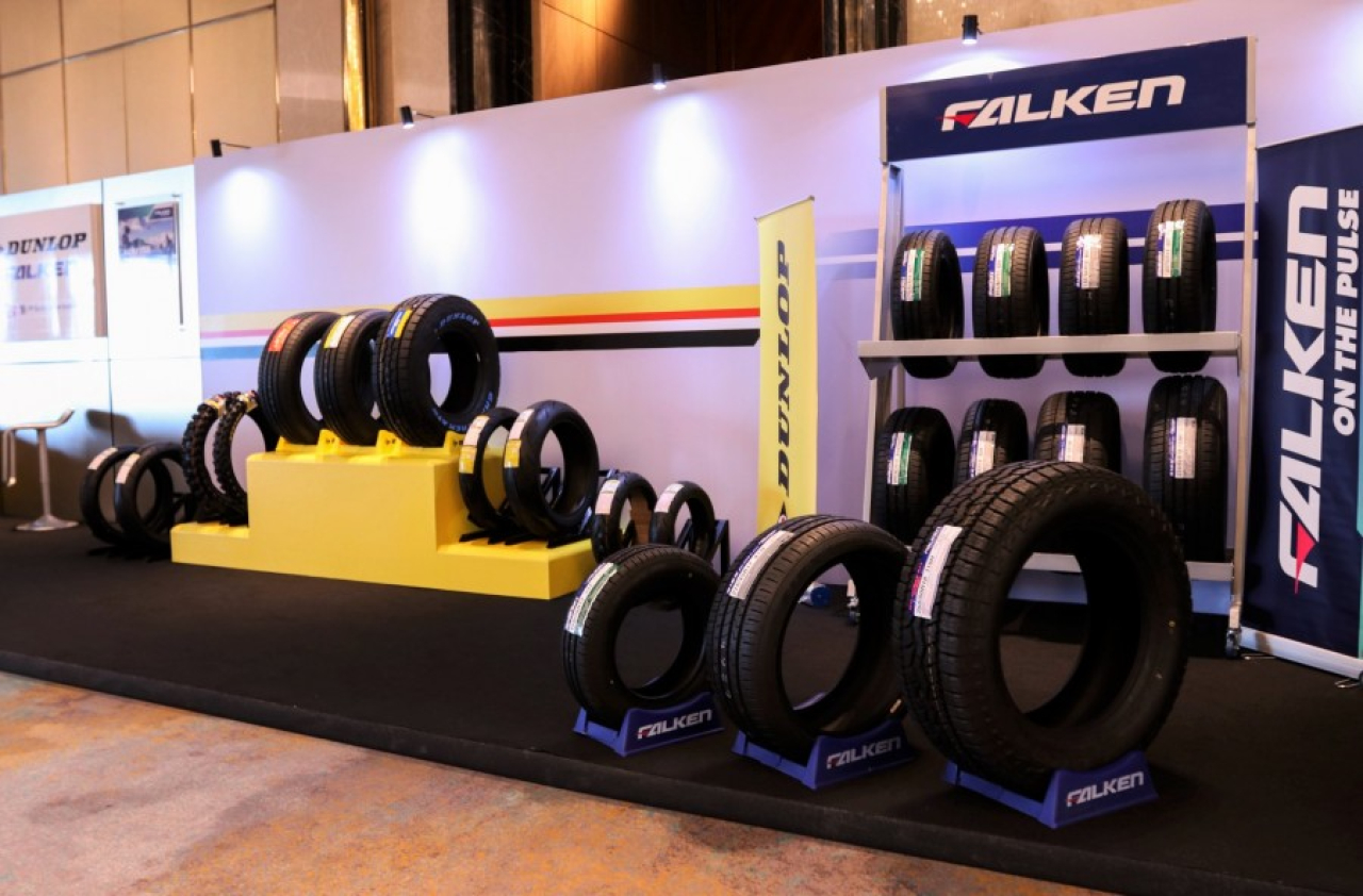 PT Sumi Rubber Indonesia (Surindo) menghadirkan Falken, merek ban global asal Jepang, ke dalam seluruh jaringan Dunlop Shop di Tanah Air