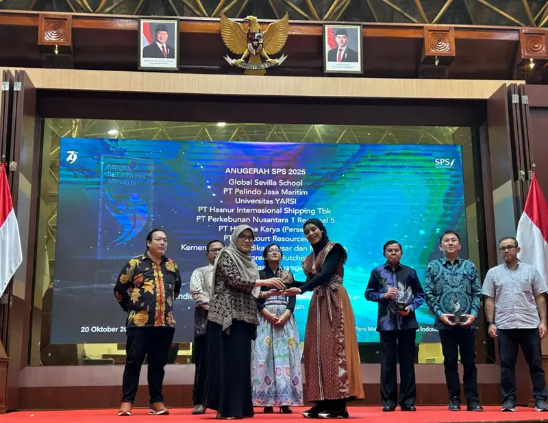 PT Perkebunan Nusantara I (PTPN I) Regional 5 meraih Bronze Winner Media Relations Award (MRA) 2025