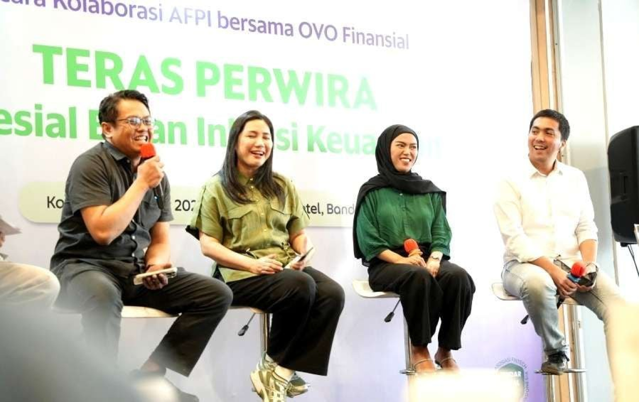 PT Indonusa Bara Sejahtera (Ovo Finansial) bersama Asosiasi Fintech Pendanaan Bersama Indonesia (AFPI) menggelar kegiatan Kolaborasi AFPI Bersama Ovo Finansial