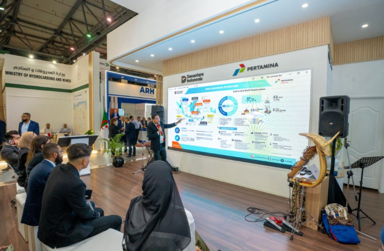 PT Pertamina Hulu Energi (PHE) dan bersama PT Pertamina Internasional EP (PIEP), Pertamina Drilling tampil dalam ajang Africa & Mediterranean Energy & Hydrogen Exhibition and Conference (NAPEC) 2025