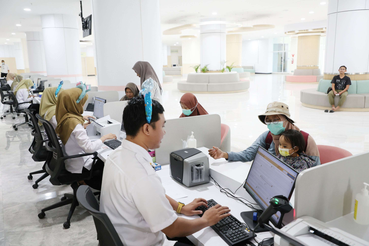 Kgiatan pelayanan di RSUD Eka Candrarini Surabaya