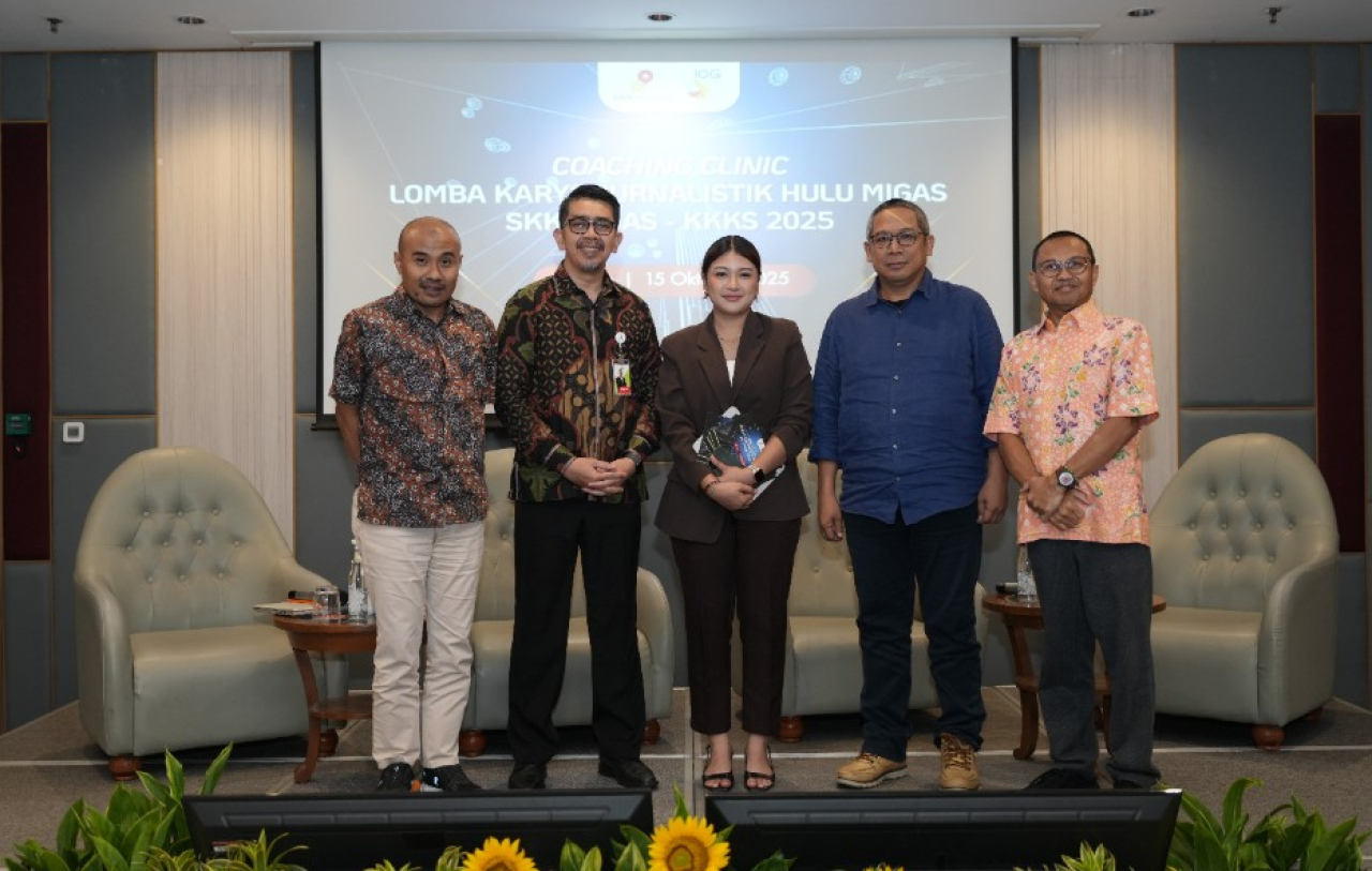 SKK Migas bersama Kontraktor Kontrak Kerja Sama menggelar Lomba Karya Jurnalistik Hulu Migas 2025 dengan mengusung tema Industri Migas: P