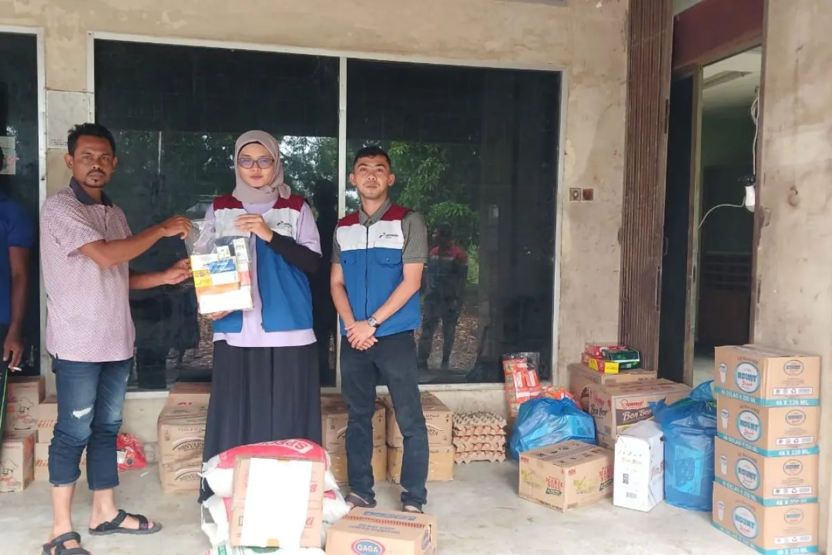 Pertamina Hulu Energi Salurkan Bantuan ke Korban Bencana di Sumatera