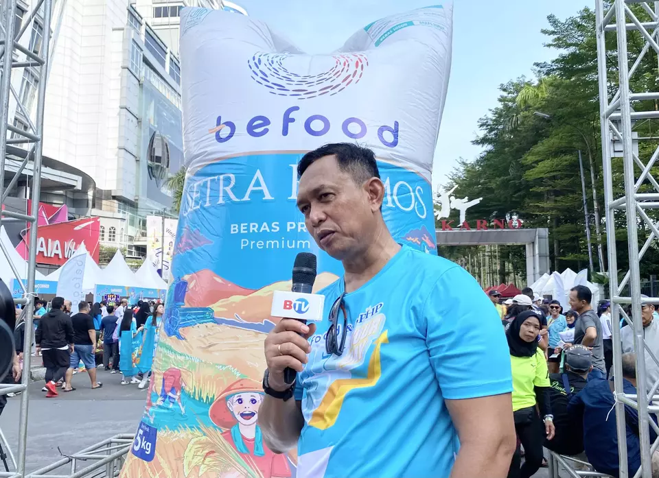 Bulog Launching Kemasan Baru Beras Premium Befood Sentra Ramos