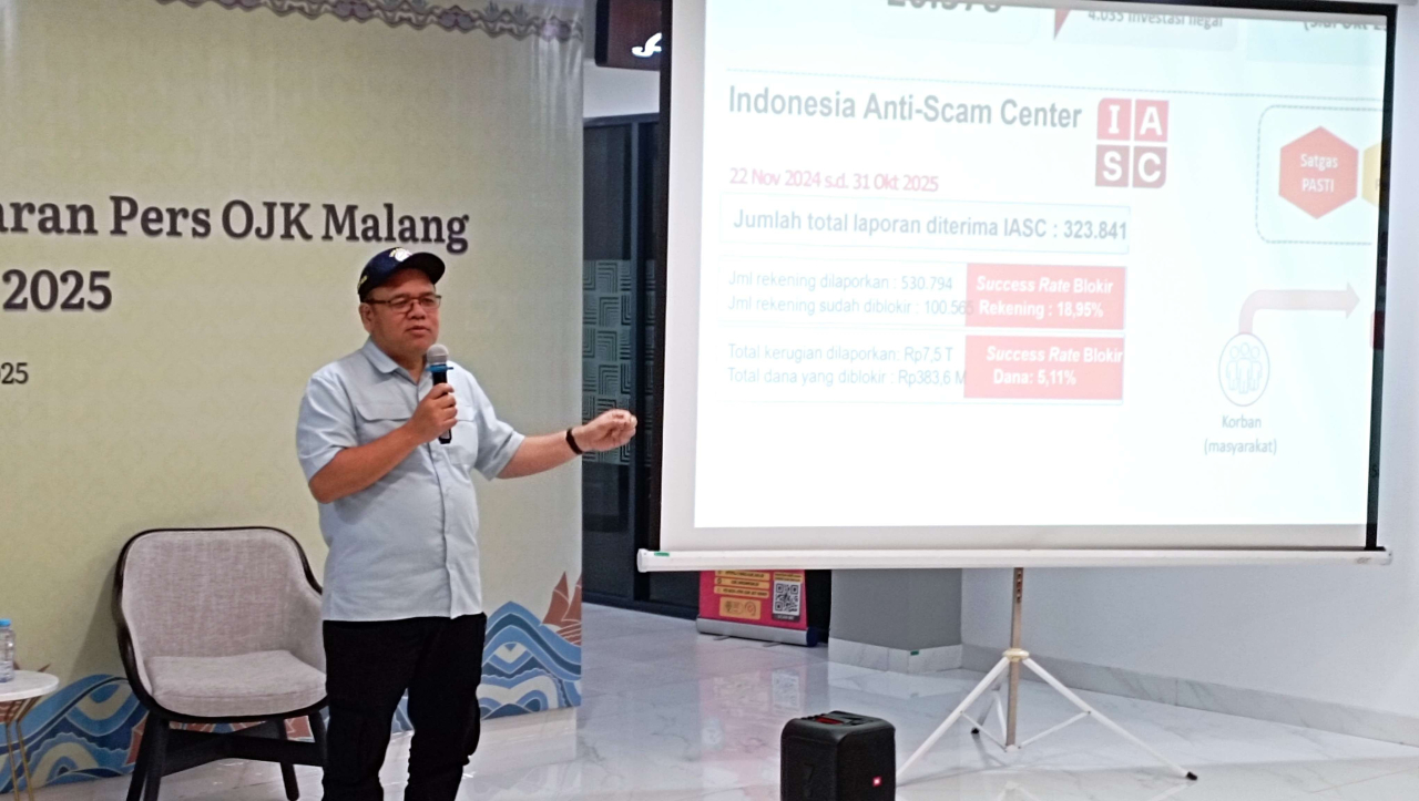 Kepala OJK Malang, Farid Faletehan