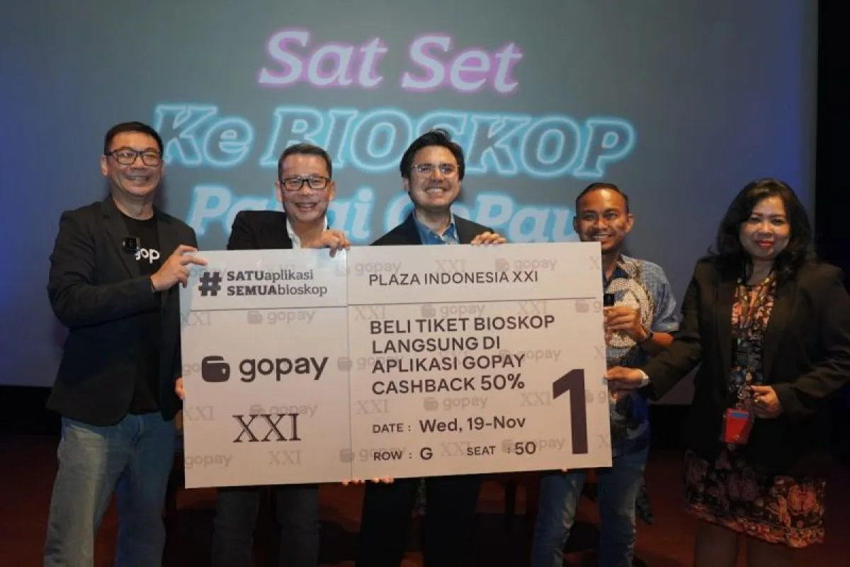 GoPay Hadirkan Fitur Beli Tiket Bioskop dari Aplikasi