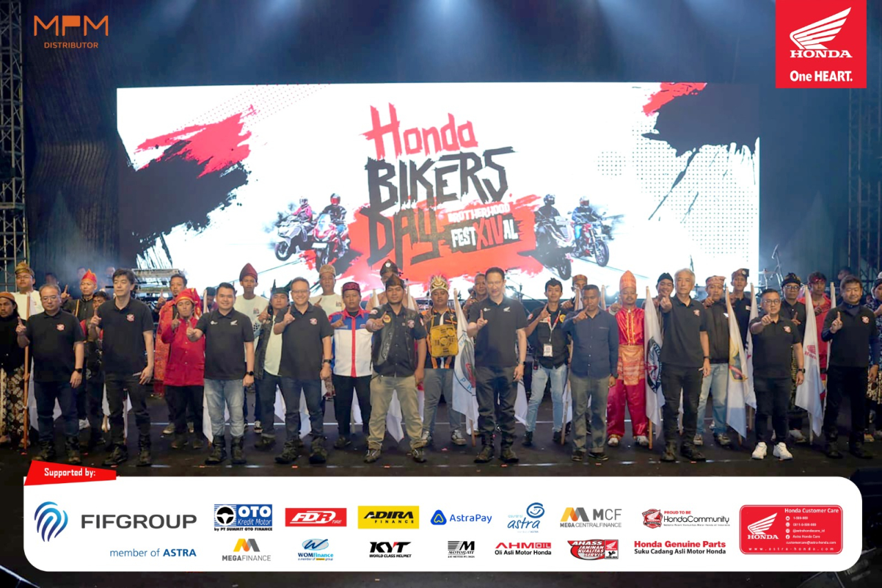 Gelaran akbar Honda Bikers Day (HBD) 2025 sukses menghadirkan 32.373 bikers dari Sabang hingga Merauke