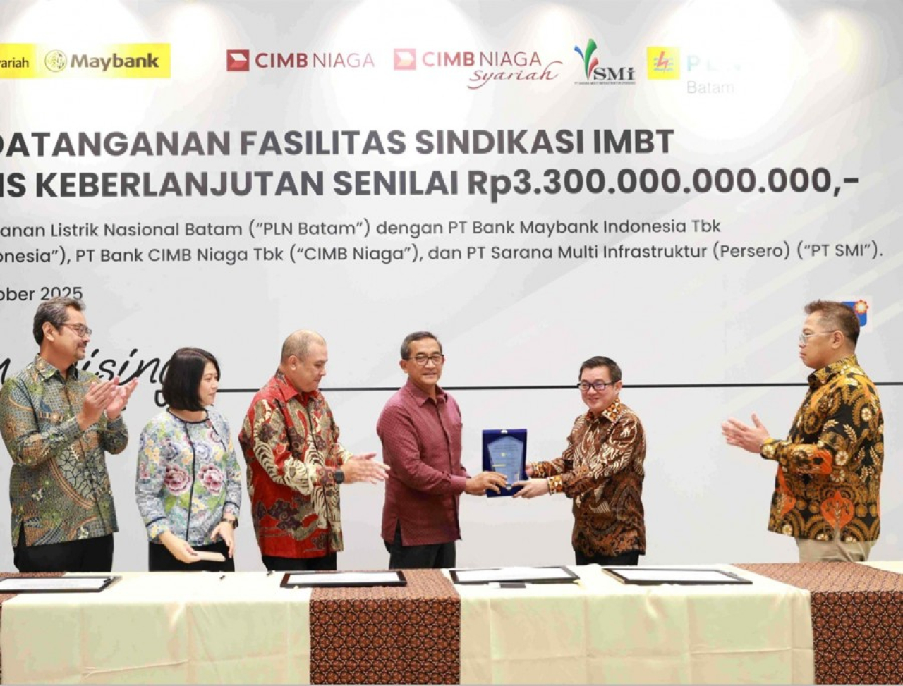 Penandatanganan fasilitas pembiayaan Syariah berbasis keberlanjutan senilai Rp1,1 triliun dari PT Bank Maybank Indonesia Tbk (Maybank Indonesia)